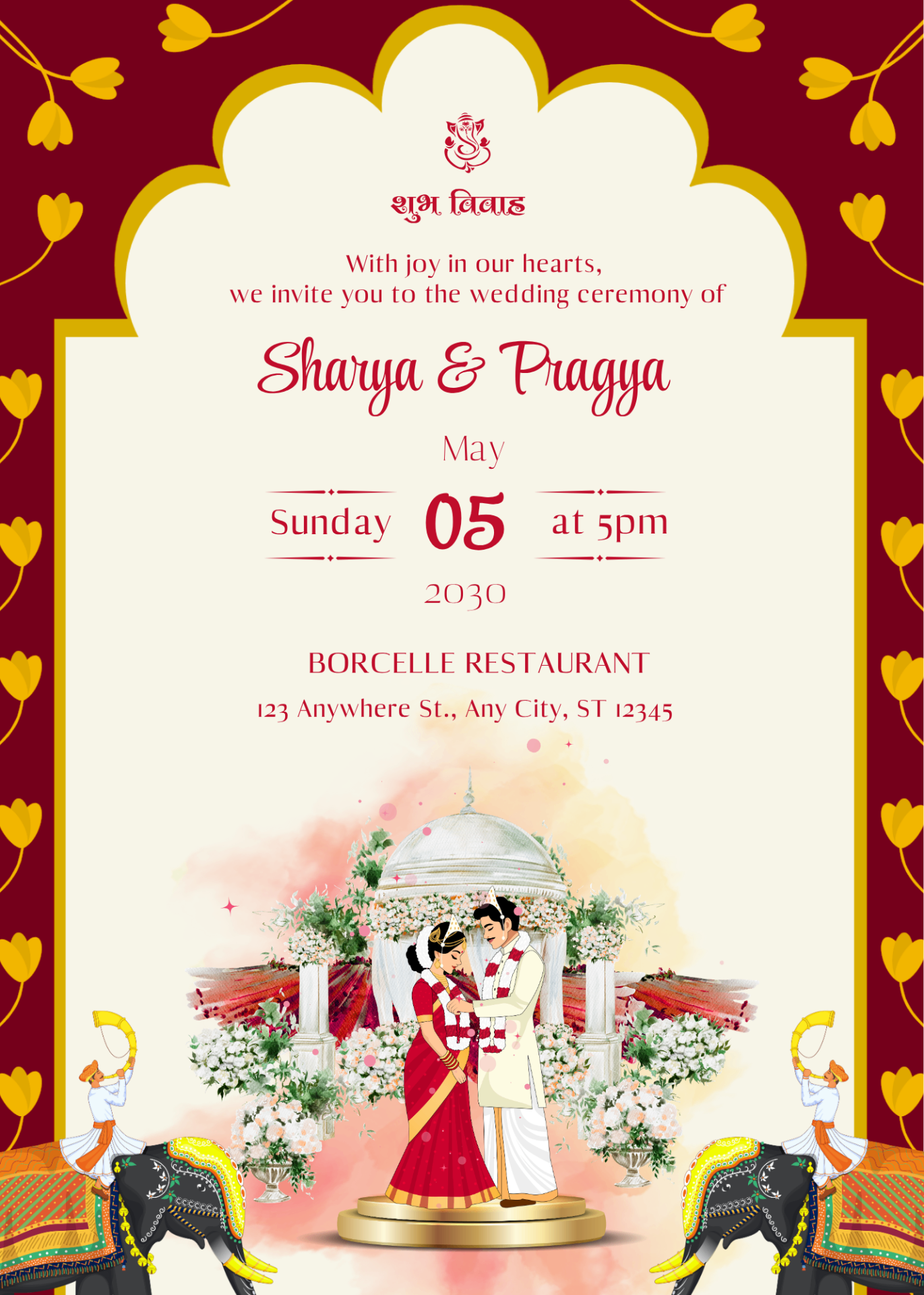 Invitation design 5